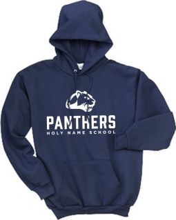 Youth/Adult - Fleece Pullover Hooded Sweatshirt, Navy